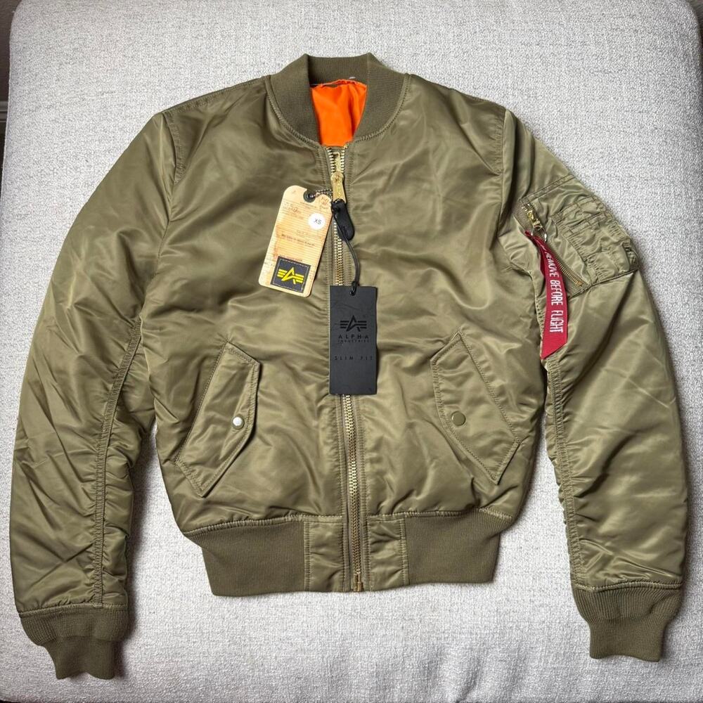 Alpha industries slim fit ma 1